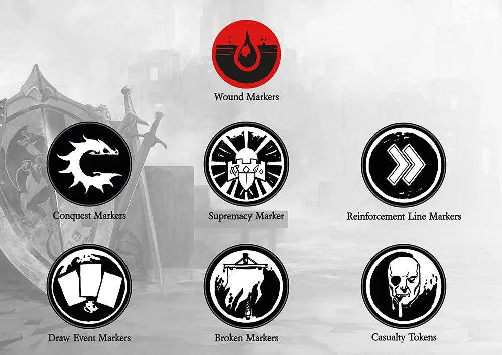 Conquest Tokens - ZZGames.dk
