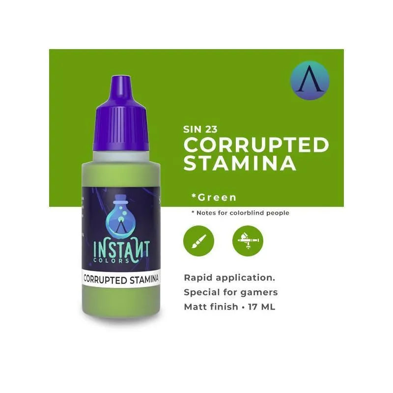 CORRUPTED STAMINA (INSTANT COLOR) - ZZGames.dk