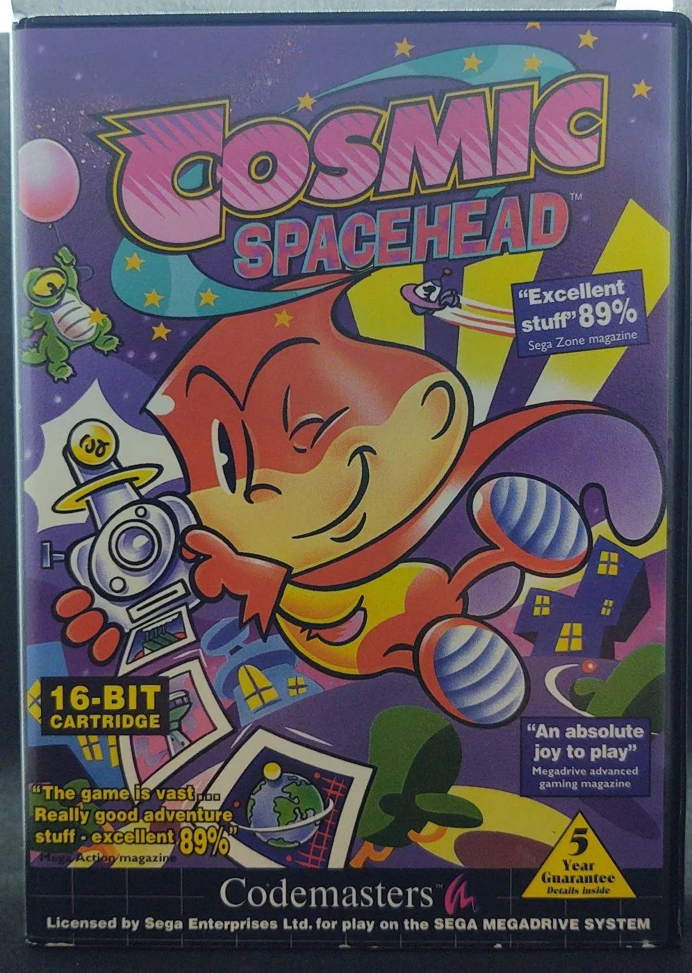Cosmic Spacehead - ZZGames.dk