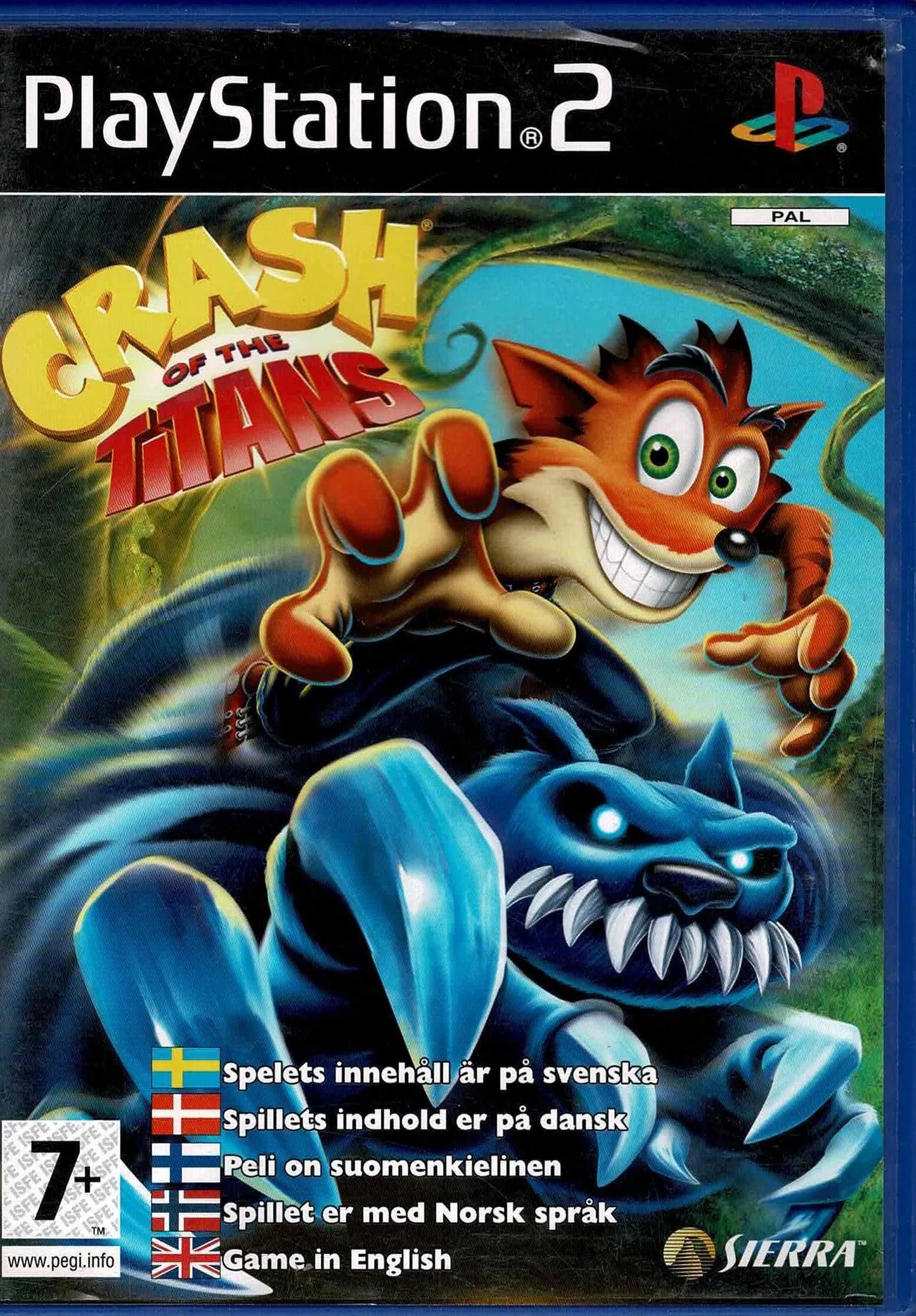 Crash of the Titans - ZZGames.dk