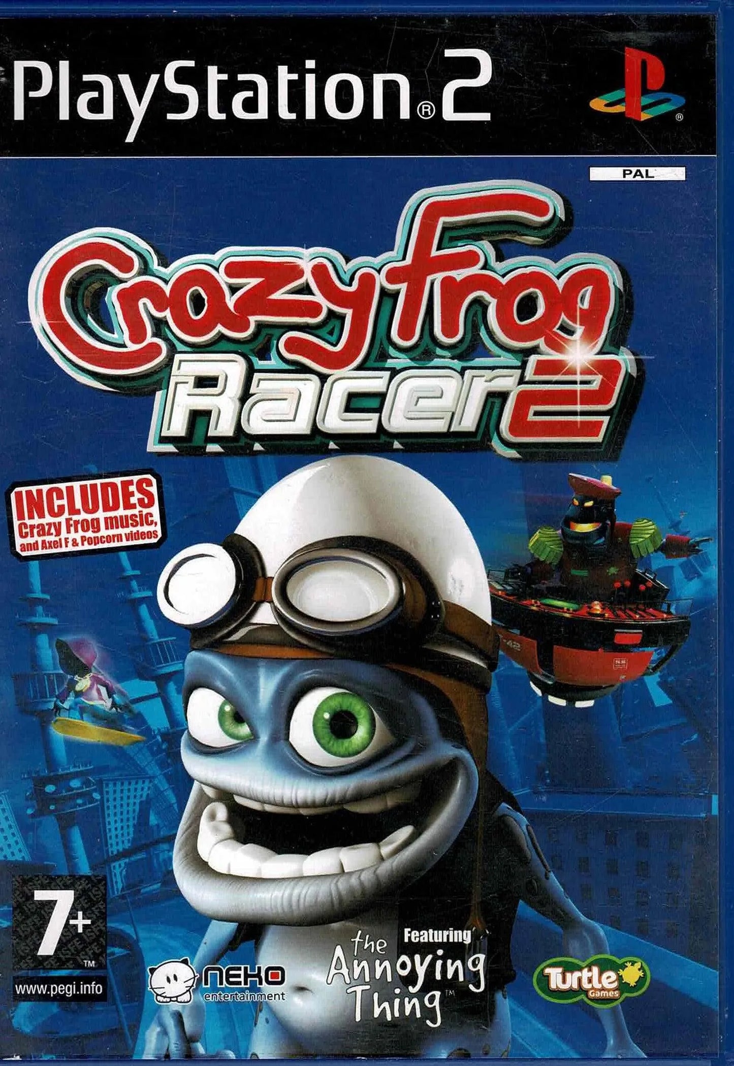 Crazy Frog Racer 2 - ZZGames.dk