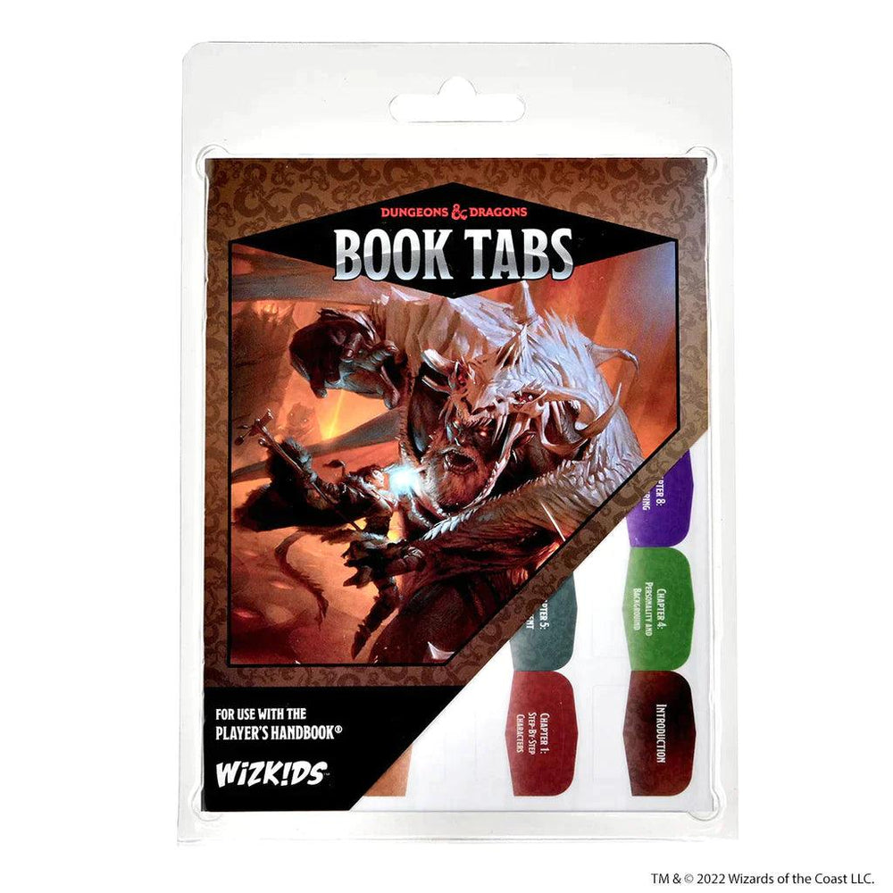 D&D Book Tabs: Player's Handbook - ZZGames.dk