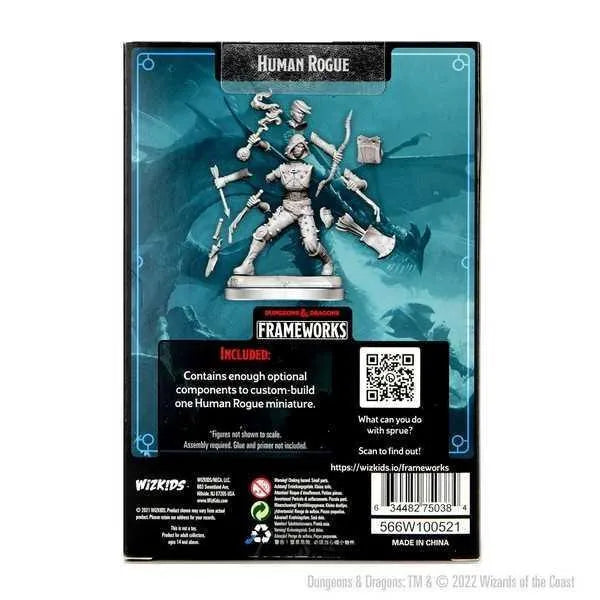 
                  
                    D&D Frameworks: Human Rogue Female - ZZGames.dk
                  
                