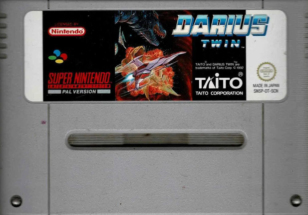 Darius Twin (SCN m. kosmetiske fejl) - ZZGames.dk