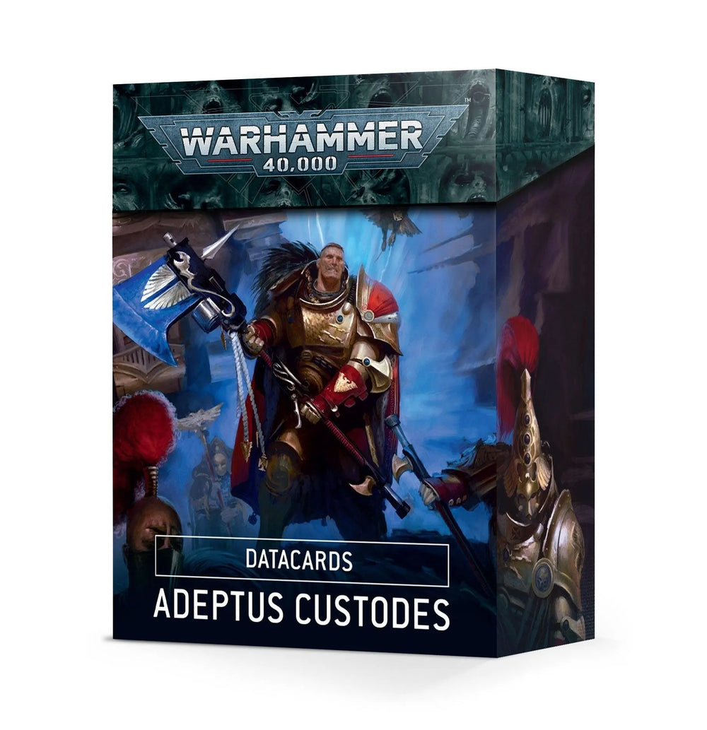 DATACARDS: ADEPTUS CUSTODES (2022) - ZZGames.dk