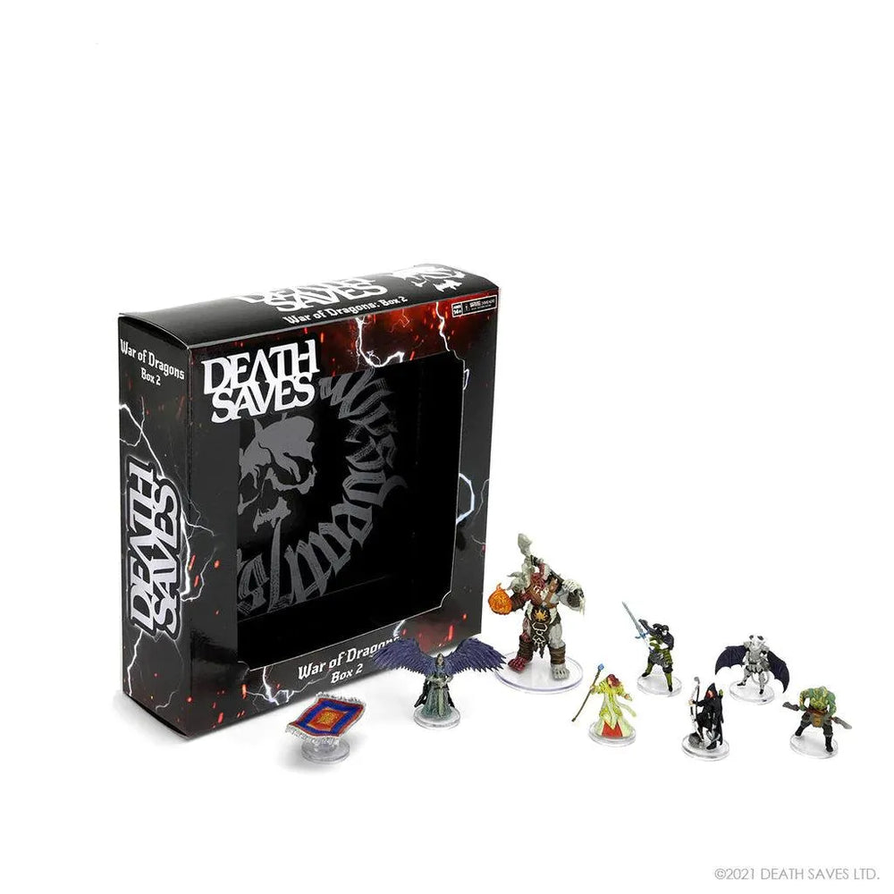 Death Saves: War of Dragons Box Set 2 - ZZGames.dk
