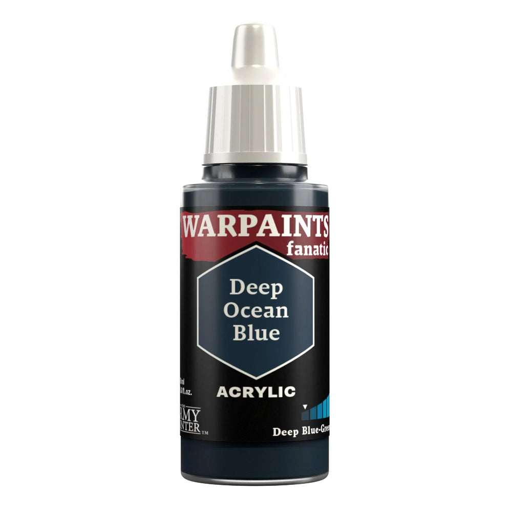 Deep Ocean Blue (Warpaints Fanatic Acrylics) - ZZGames.dk