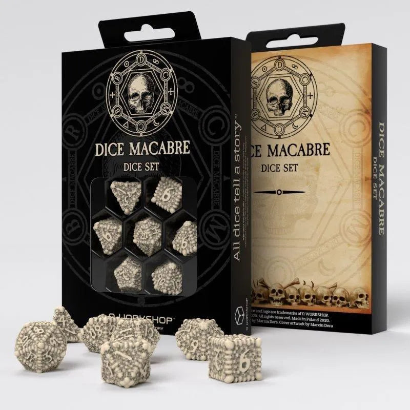 Dice Macabre Dice Set (7) - ZZGames.dk