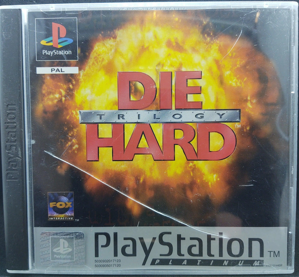 Die Hard Trilogy (Platinum) (kosmetiske fejl) - ZZGames.dk
