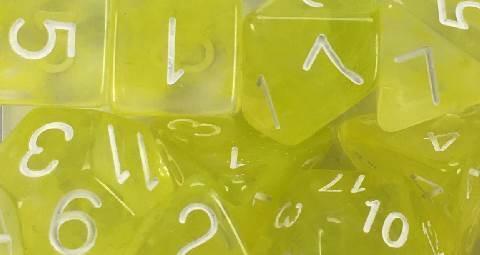Diffusion Ochre Jelly w/ White Numbers (7) - ZZGames.dk