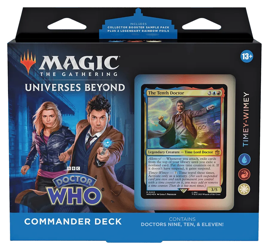 Doctor Who™ Commander Deck Timey-Wimey - ZZGames.dk