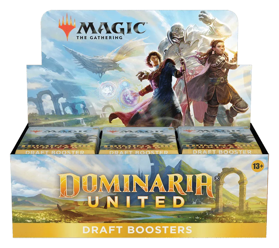 Dominaria United Draft Booster Display - ZZGames.dk