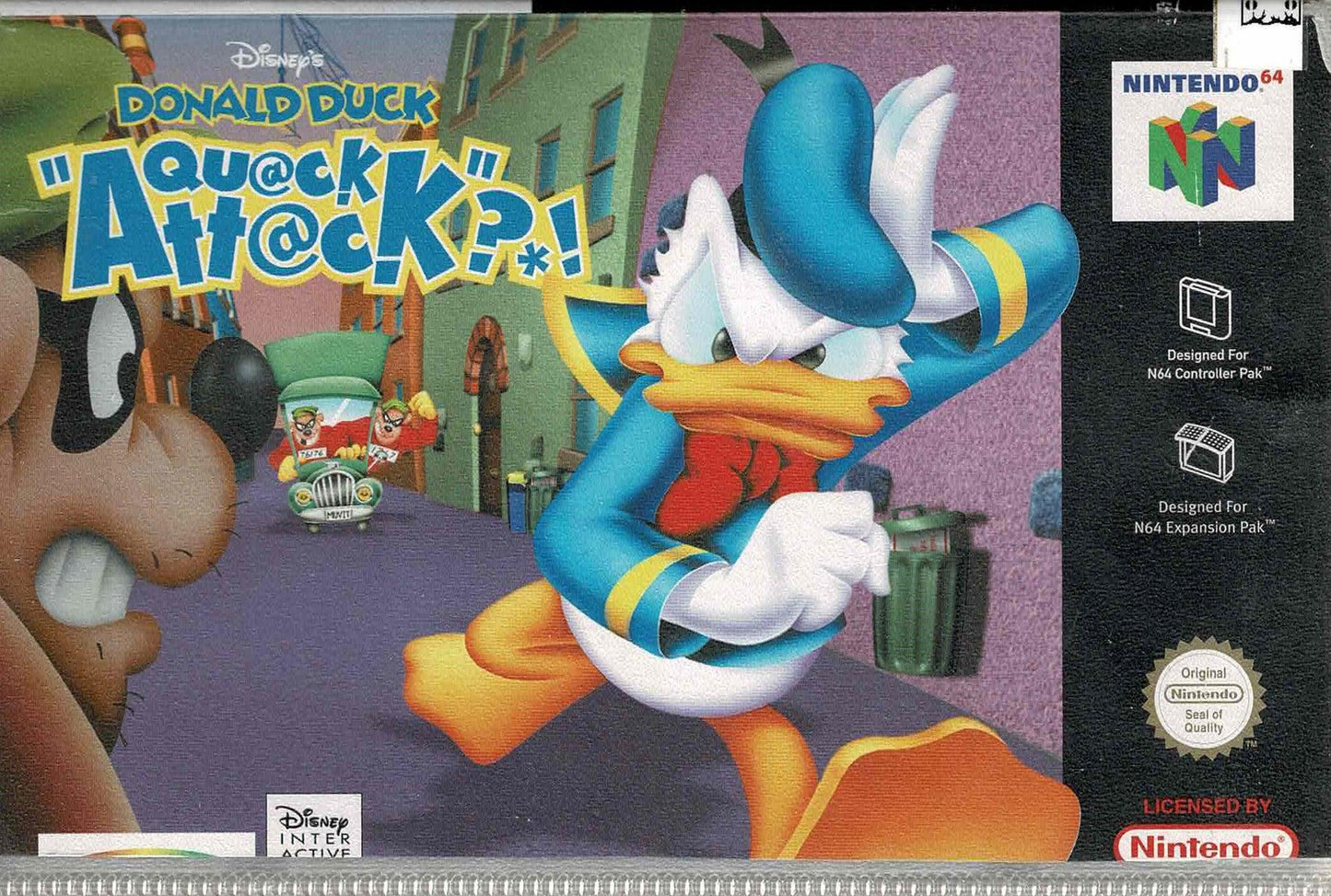 Donald Duck Quack Attack (udlejningæske) - ZZGames.dk