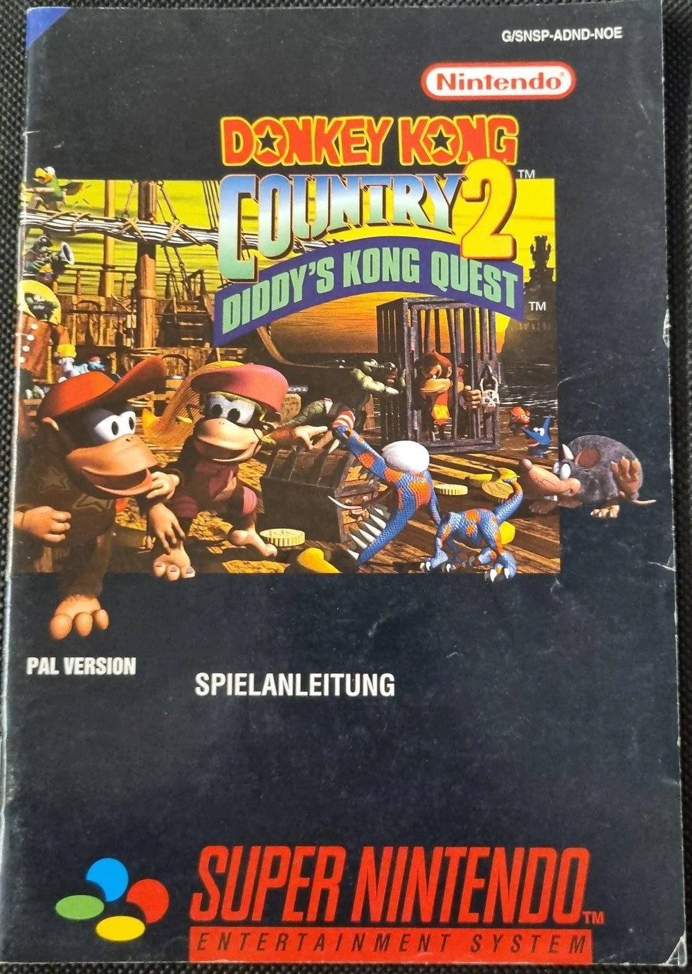 Donkey Kong Country 2 manual (NOE) - ZZGames.dk