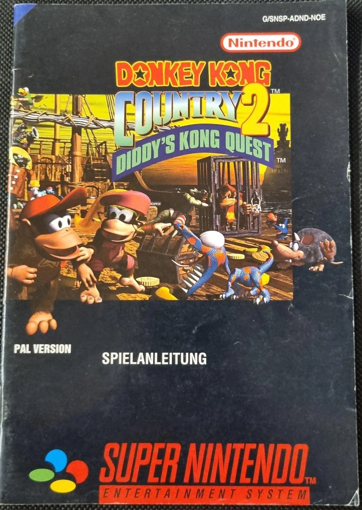 Donkey Kong Country 2 manual (NOE) - ZZGames.dk