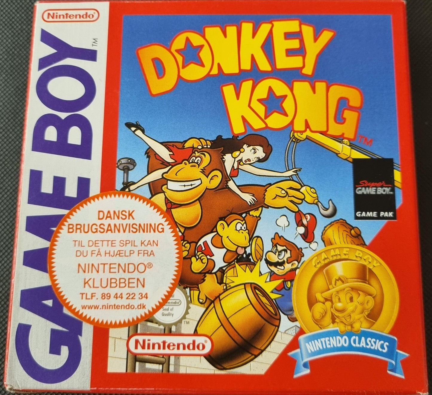 Donkey Kong i æske (Nintendo Classics) - ZZGames.dk