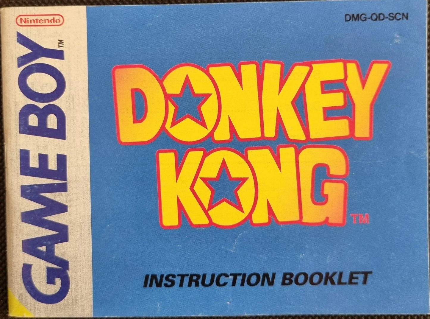 Donkey Kong manual (SCN) - ZZGames.dk