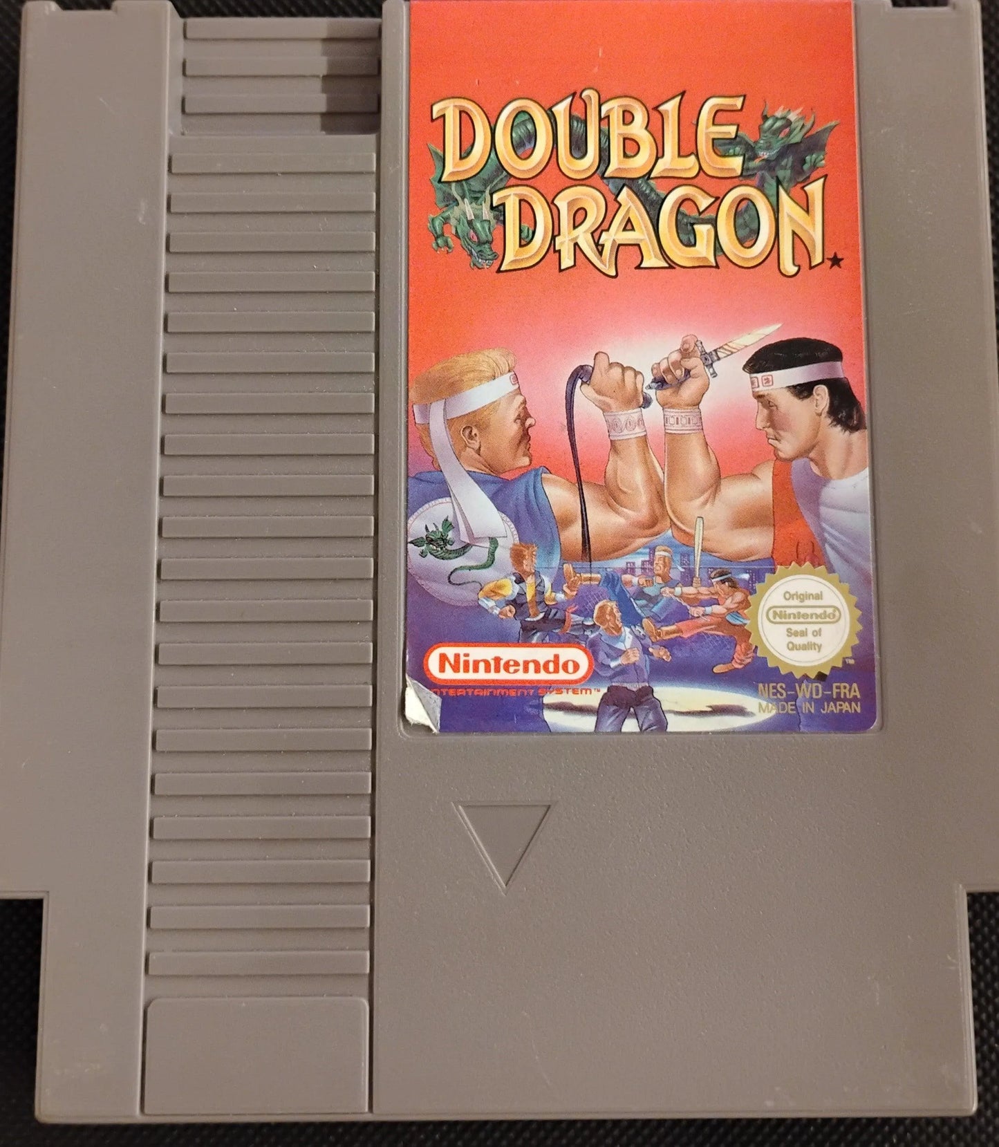 Double Dragon (FRA) (Slid på label) - ZZGames.dk