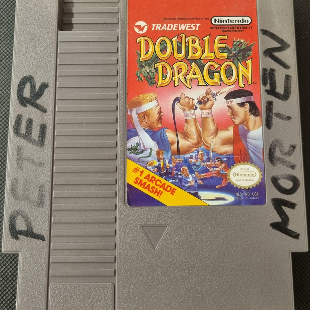 Double Dragon (Tusch på cart) (USA) - ZZGames.dk