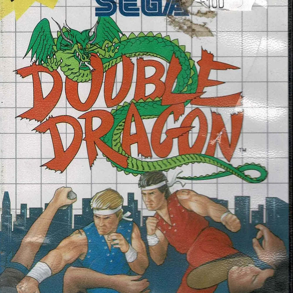 Double Dragon (u. manual og slidt æske) - ZZGames.dk
