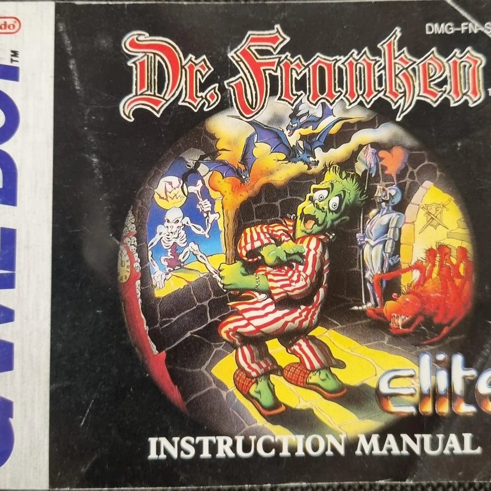 Dr. Franken manual (kosmetiske fejl) (SCN) - ZZGames.dk