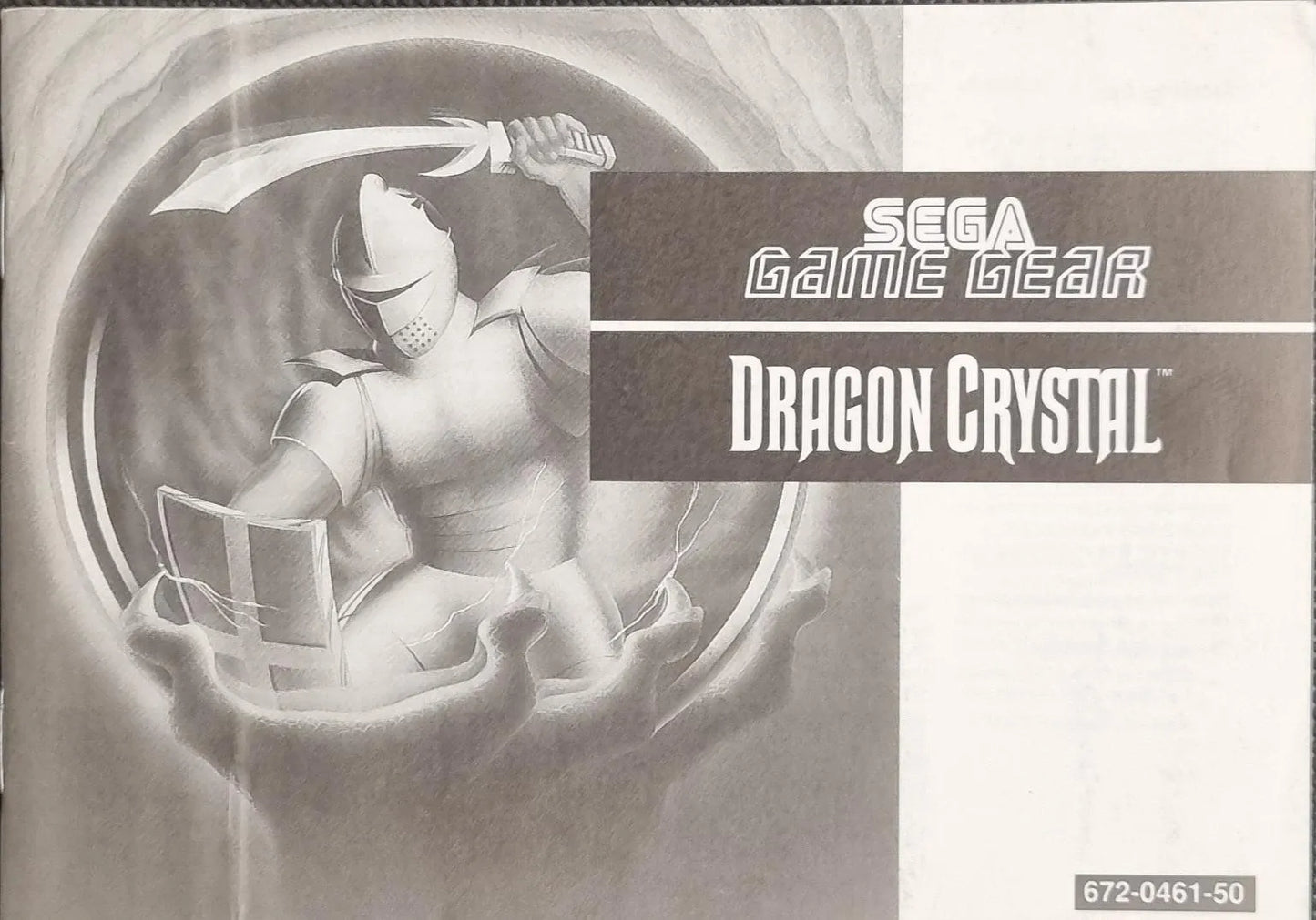 Dragon Crystal manual - ZZGames.dk
