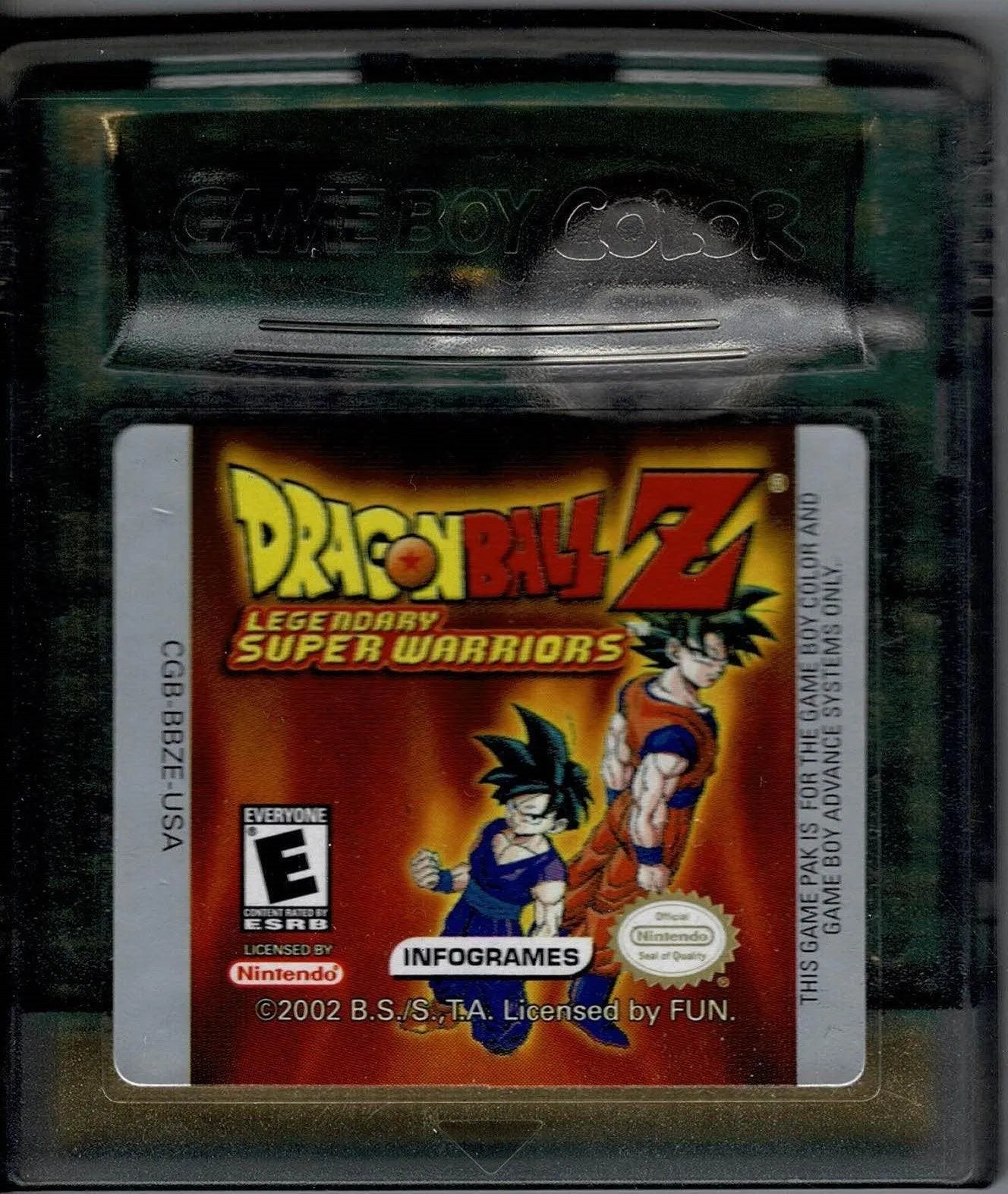 Dragonball Z Legendary Super Warriors - ZZGames.dk