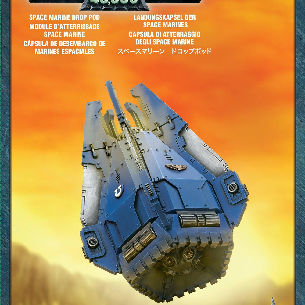 SPACE MARINE DROP POD - ZZGames.dk