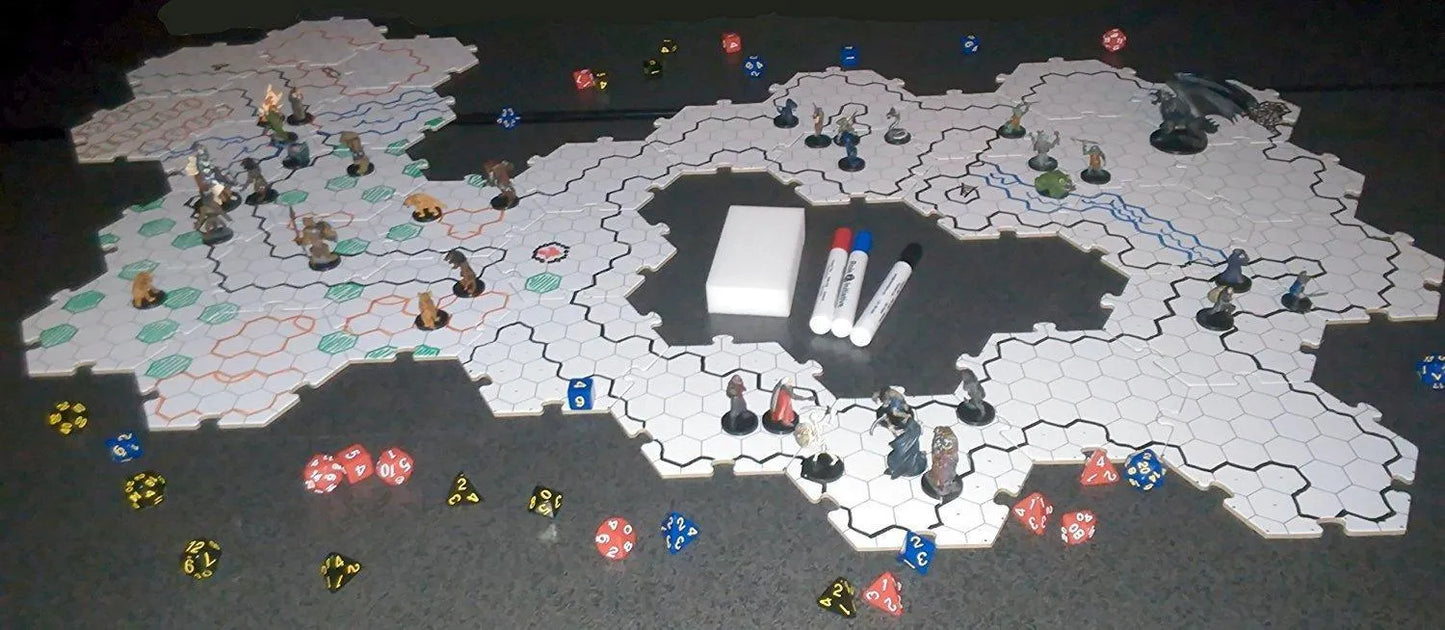 
                  
                    Dry-Erase Hexagon Game Tiles - White - ZZGames.dk
                  
                