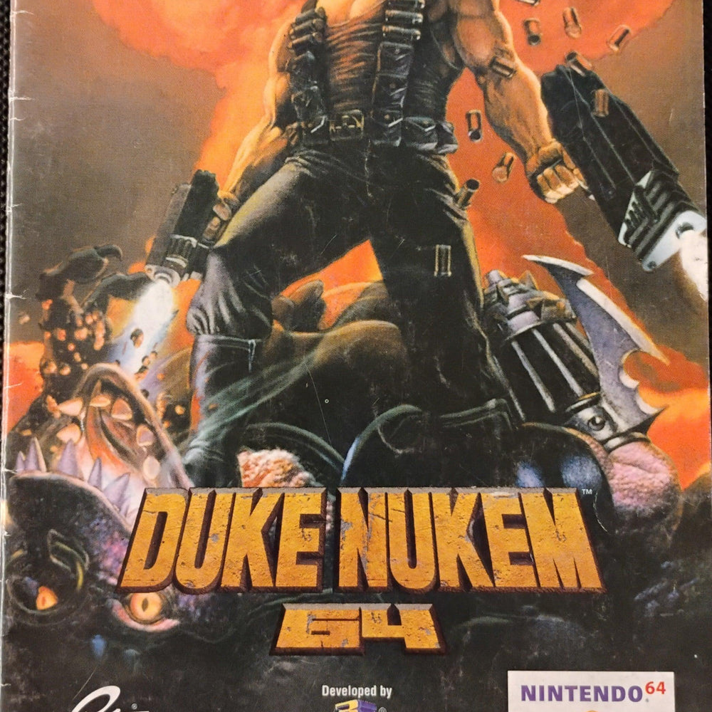 Duke Nukem 64 manual (Kosmetiske fejl) (UKV) - ZZGames.dk