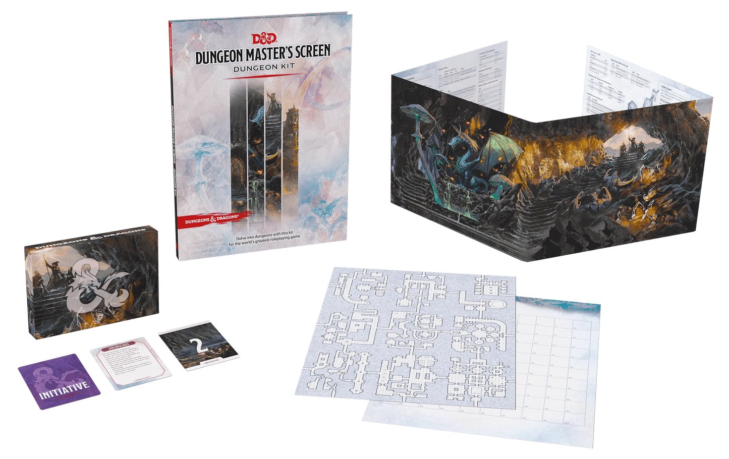 Dungeon Master's Screen - Dungeon Kit - ZZGames.dk