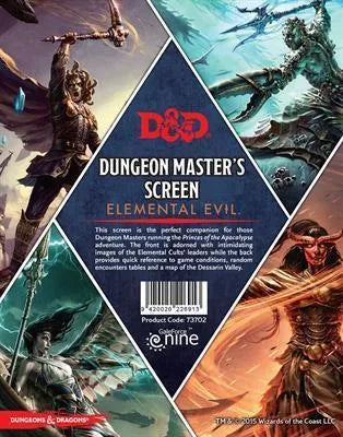 Princes of the Apocalypse - DM Screen - ZZGames.dk