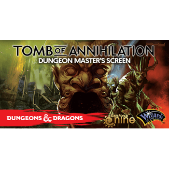 Dungeon Master's Screen - Tomb Of Annihilation - ZZGames.dk