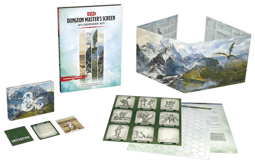 
                  
                    Dungeon Master's Screen - Wilderness Kit - ZZGames.dk
                  
                