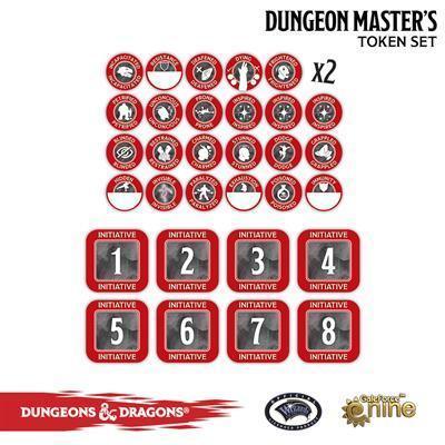 Dungeon Master Token Set - ZZGames.dk
