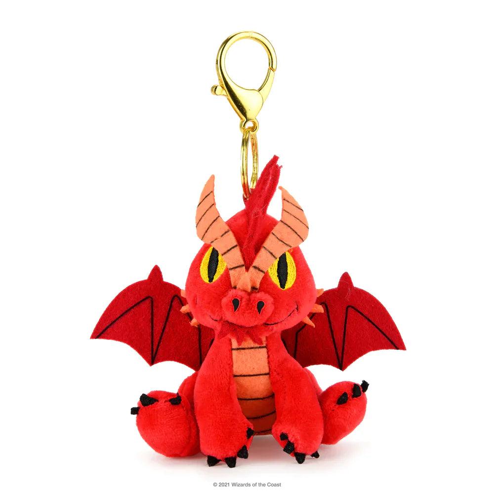 Dungeons & Dragons 3” Plush Charms - Red Dragon - ZZGames.dk