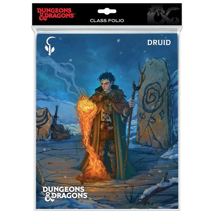 Dungeons & Dragons Class Folio with Stickers - Druid - ZZGames.dk