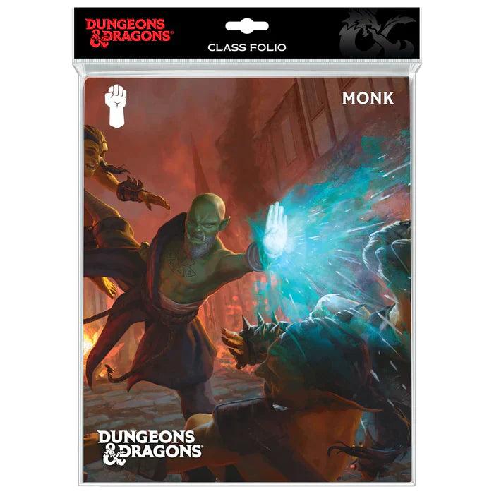Dungeons & Dragons Class Folio with Stickers - Monk - ZZGames.dk