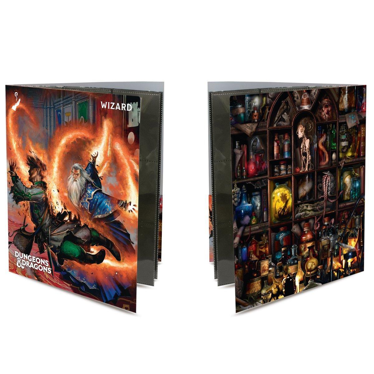 Dungeons & Dragons Class Folio with Stickers - Wizard - ZZGames.dk