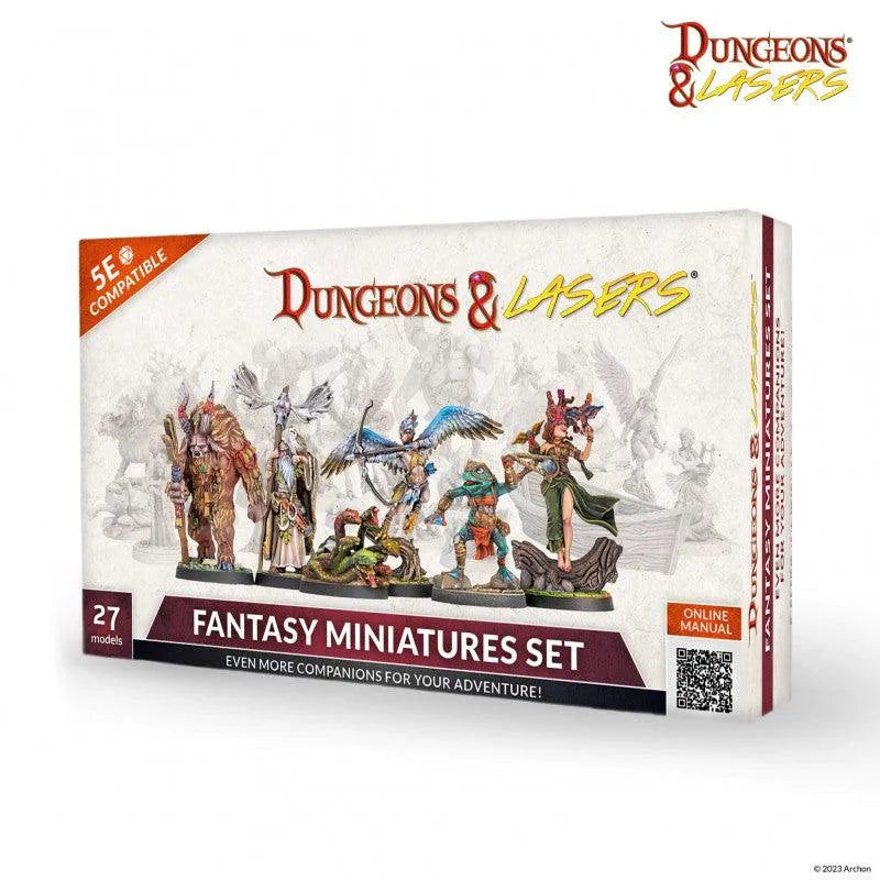 Dungeons & Lasers - Fantasy Miniatures Set - ZZGames.dk