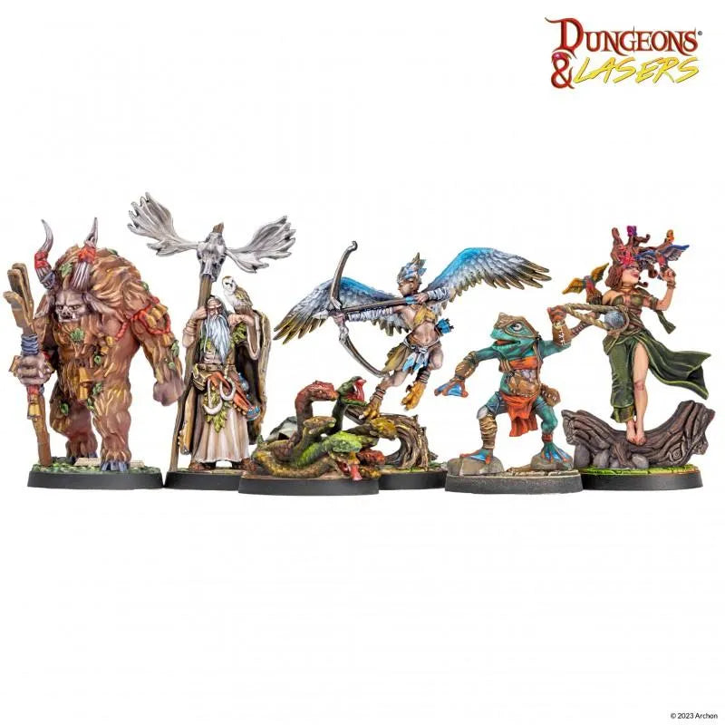 Dungeons & Lasers - Fantasy Miniatures Set - ZZGames.dk