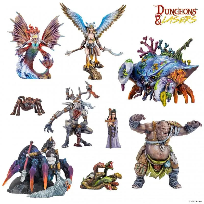 
                  
                    Dungeons & Lasers - Fantasy Miniatures Set - ZZGames.dk
                  
                
