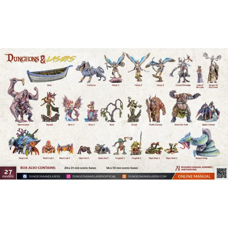 
                  
                    Dungeons & Lasers - Fantasy Miniatures Set - ZZGames.dk
                  
                