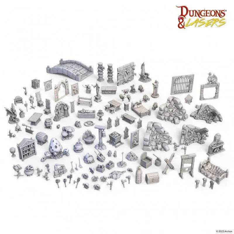 Dungeons & Lasers - Fantasy Props pack - ZZGames.dk