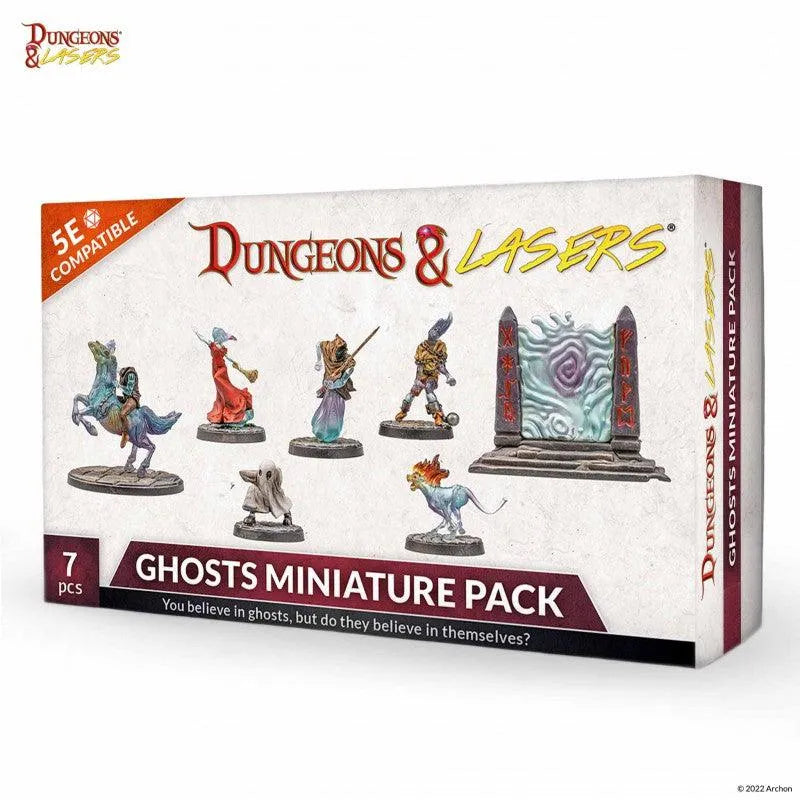 Dungeons & Lasers - Ghosts Miniature Pack - ZZGames.dk