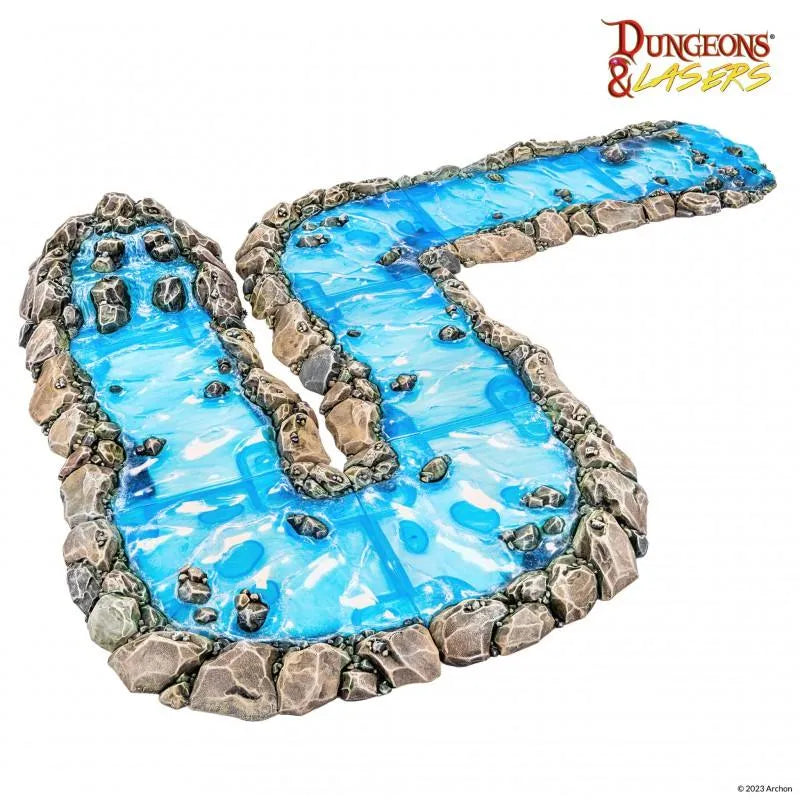 Dungeons & Lasers - Modular River - ZZGames.dk
