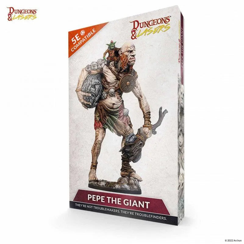 Dungeons & Lasers - Pepe The Giant - ZZGames.dk