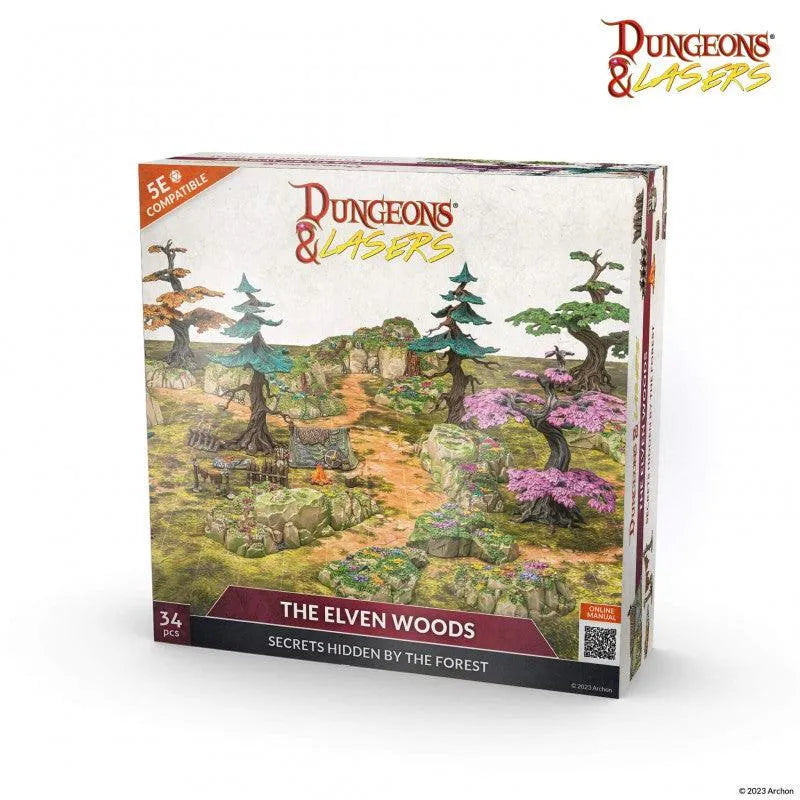 Dungeons & Lasers - The Elven Woods - ZZGames.dk
