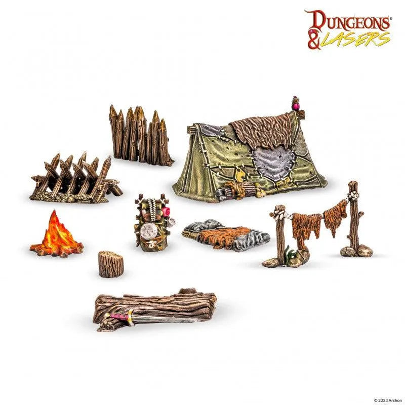 Dungeons & Lasers - The Elven Woods - ZZGames.dk