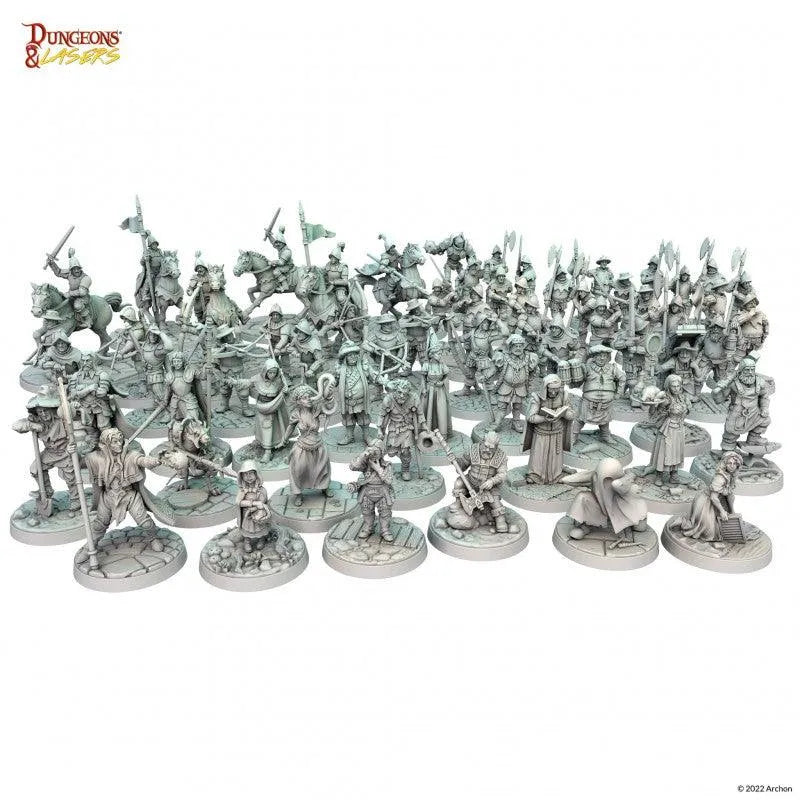 
                  
                    Dungeons & Lasers - Townsfolk Minature Pack - ZZGames.dk
                  
                